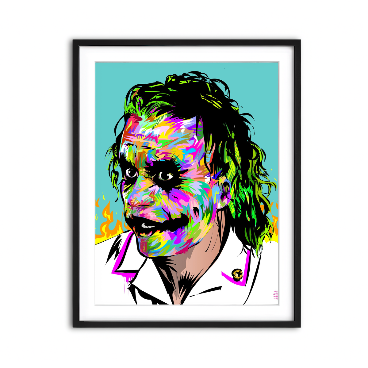 Framed Print 3x4 Black