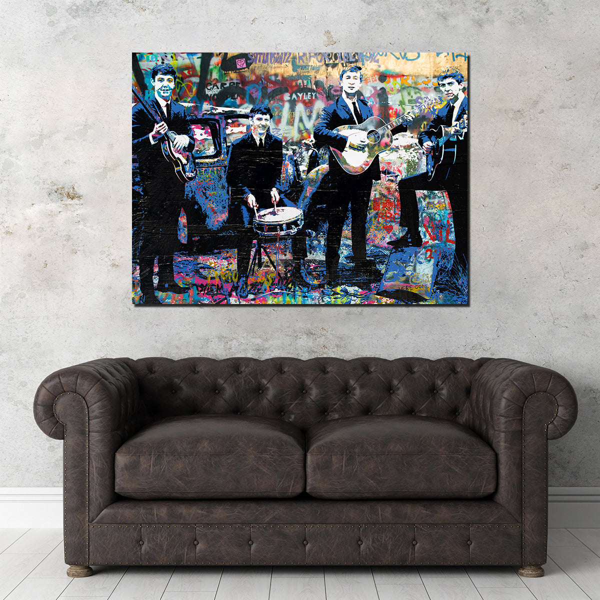 Junk Yard Beatles Wall Art