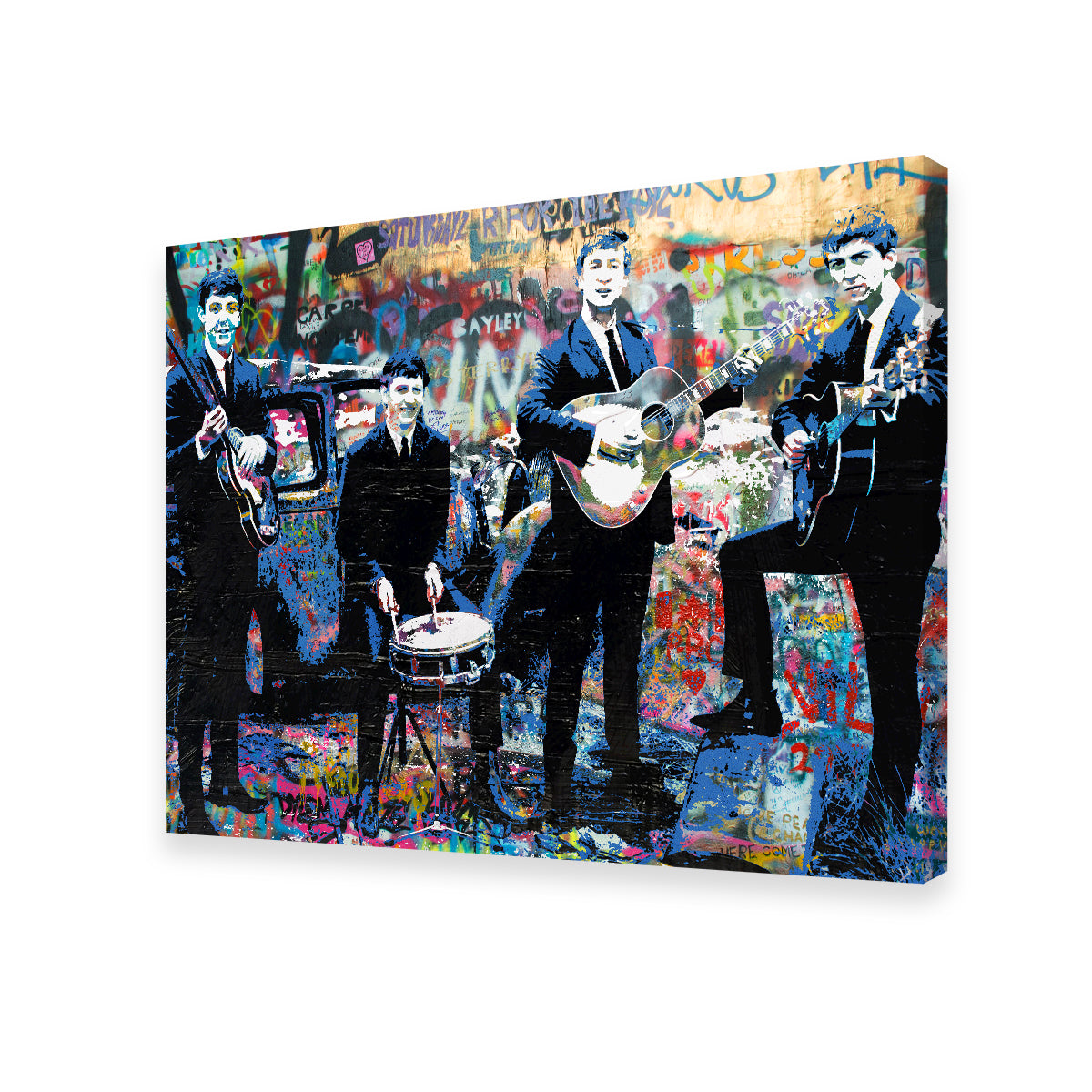 Junk Yard Beatles Wall Art