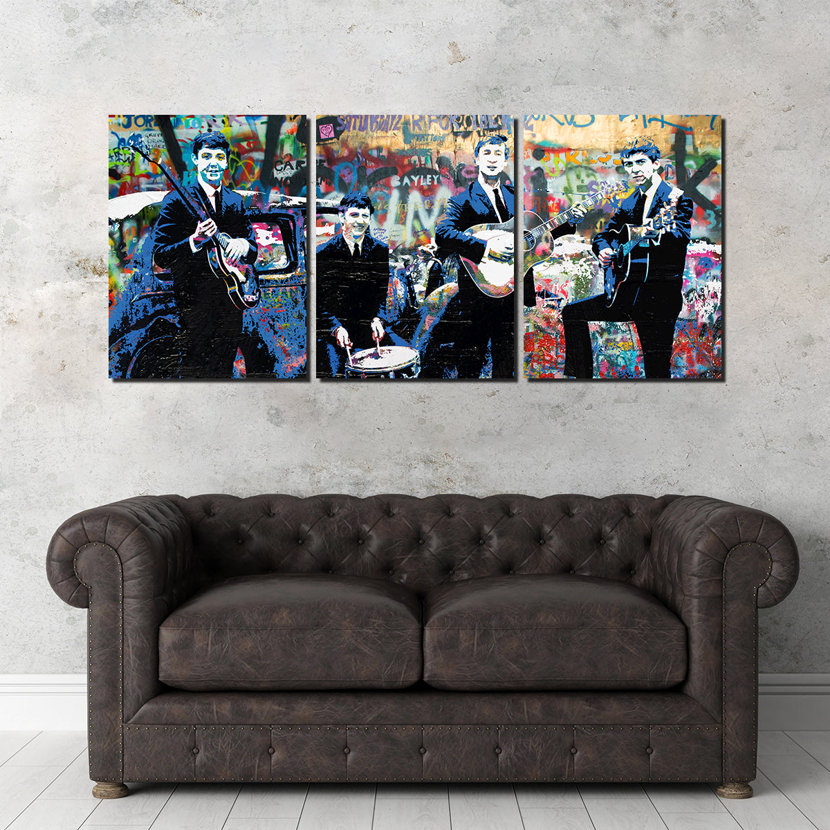 Junk Yard Beatles Wall Art