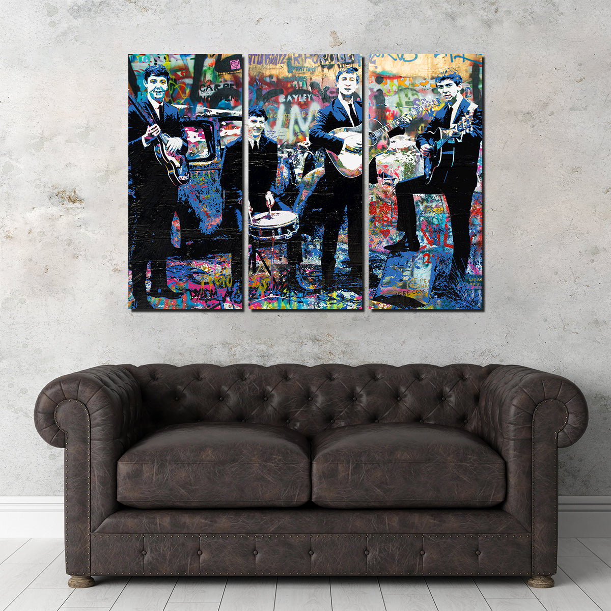 Junk Yard Beatles Wall Art