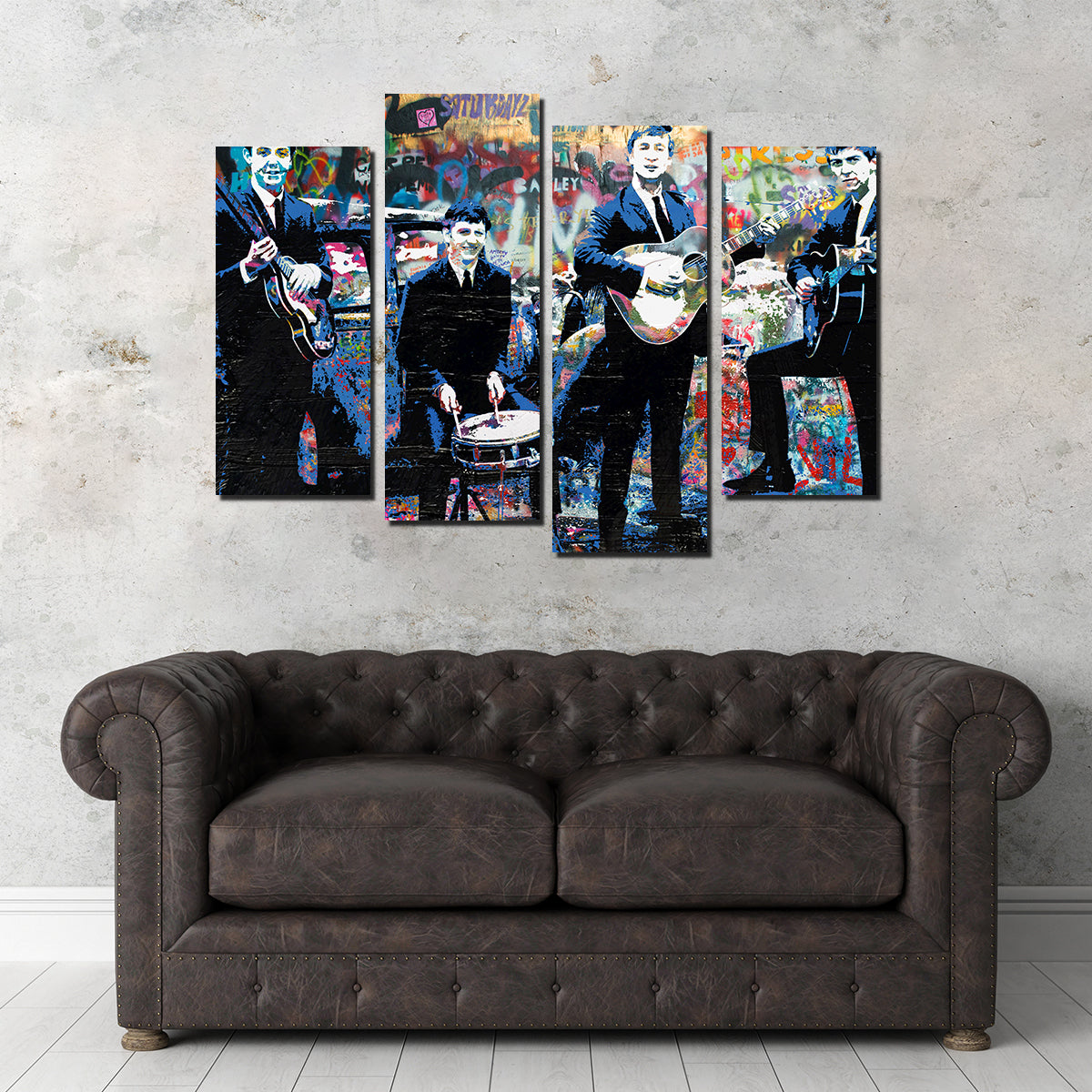 Junk Yard Beatles Wall Art