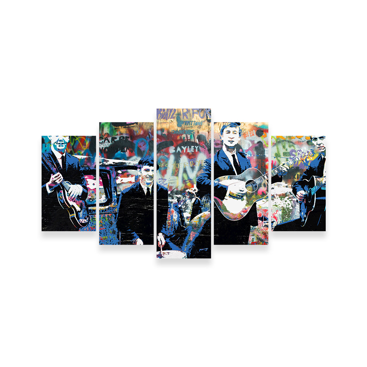 Junk Yard Beatles Wall Art