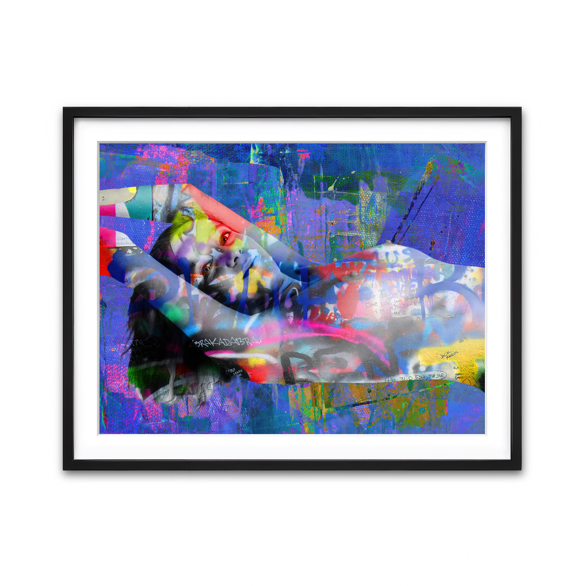 Framed Print 4x3 Black