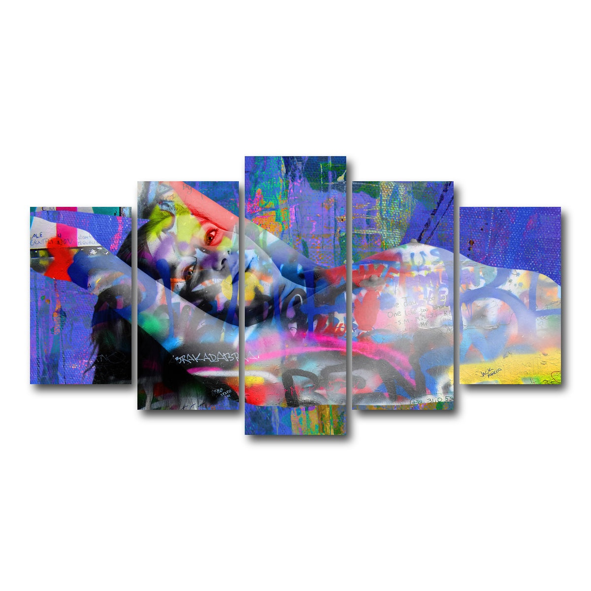 AUTO-MOCKUP WHITE | kadabra | 5 Piece | Gallery Wrap Canvas | group=5_normal