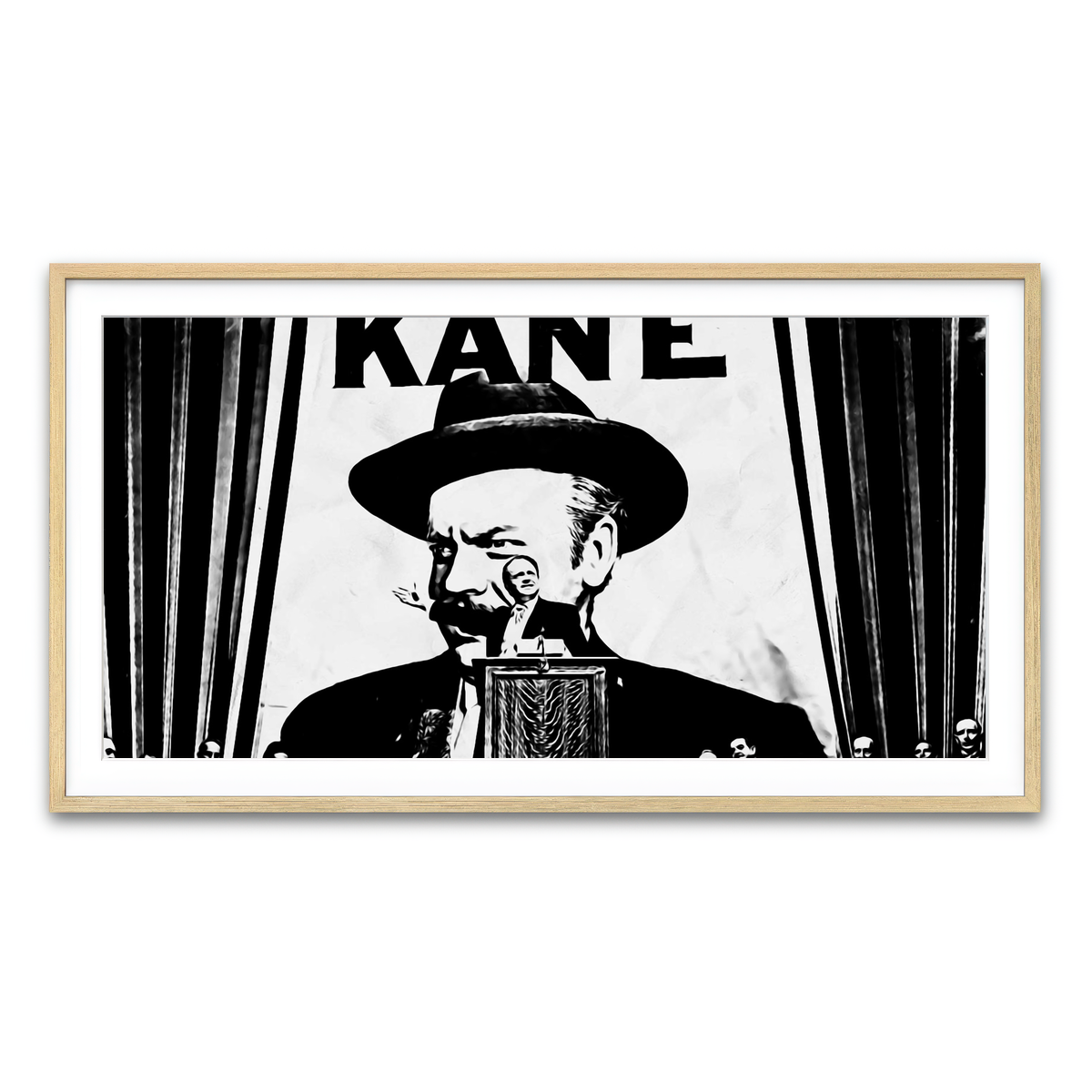 Framed Print 2x1 Natural