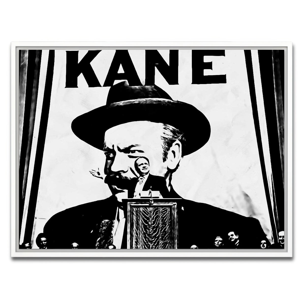 AUTO-MOCKUP WHITE | kane | 1 Piece | White Framed Canvas | group=4x3