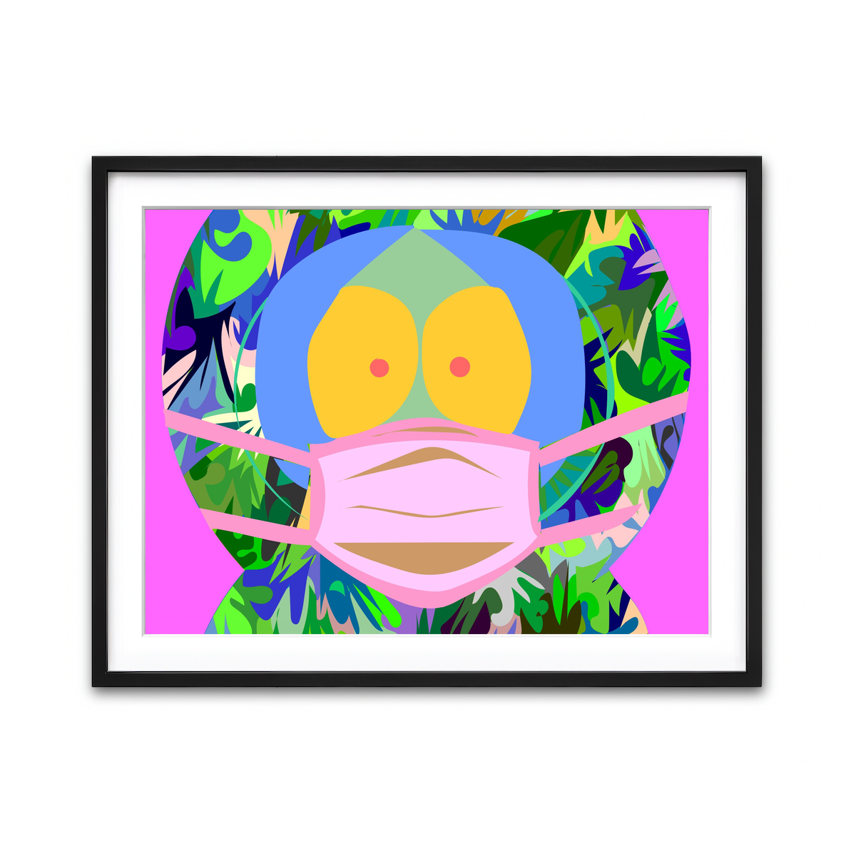 Framed Print 4x3 Black