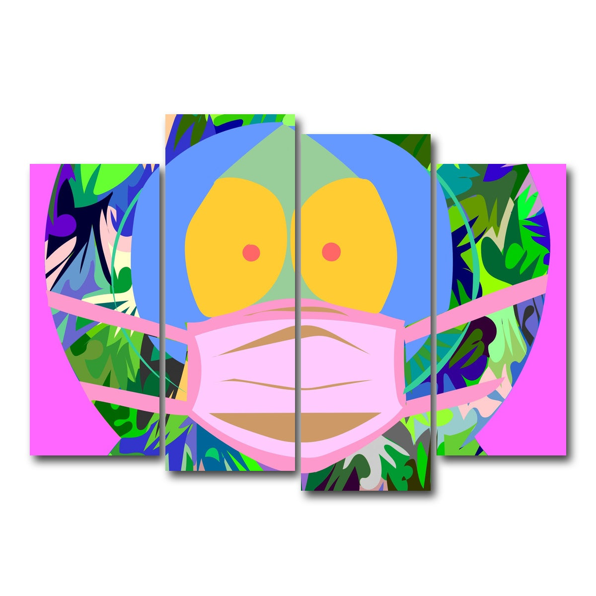 AUTO-MOCKUP WHITE | kenny | 4 Piece | Gallery Wrap Canvas | group=4_normal