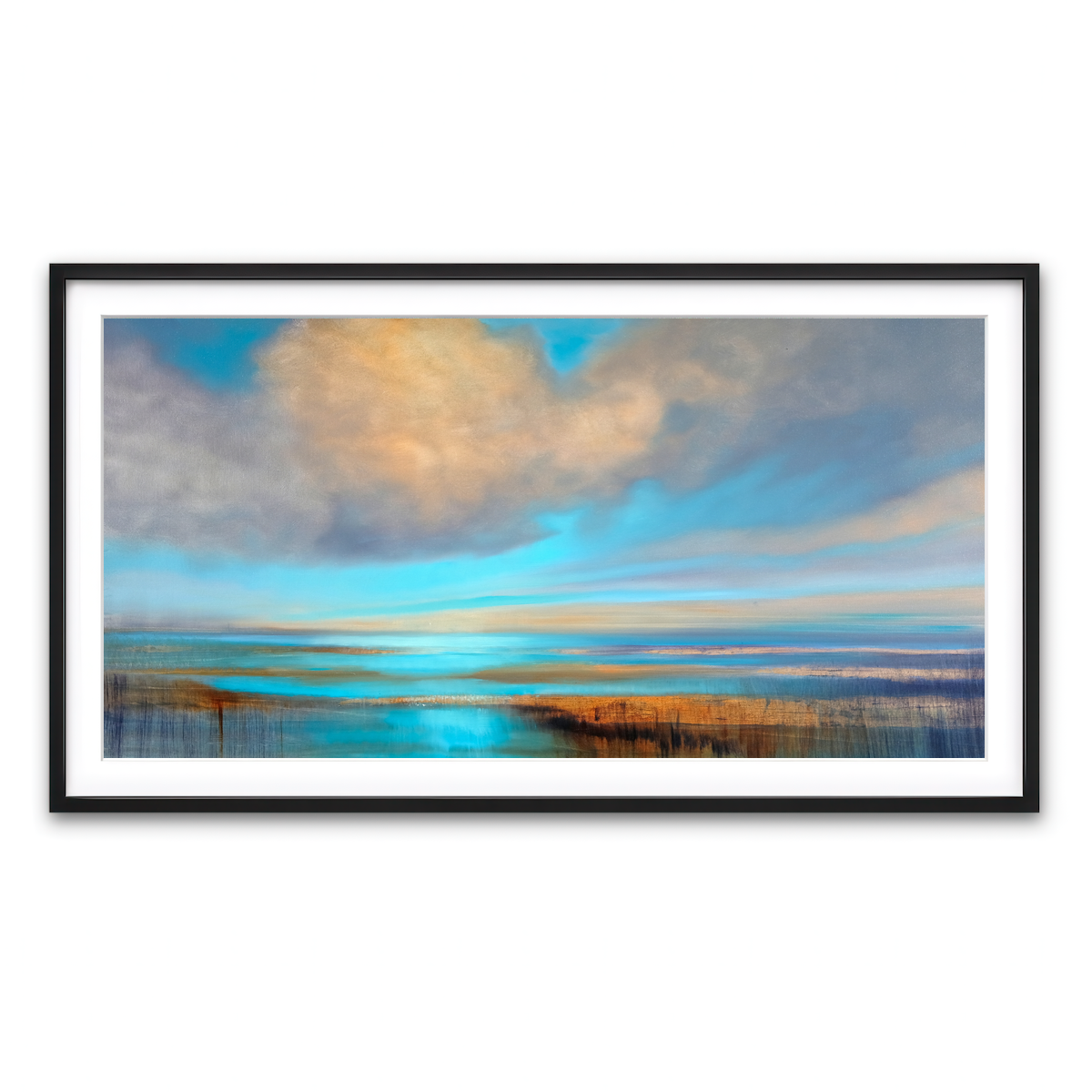 Framed Print 2x1 Black