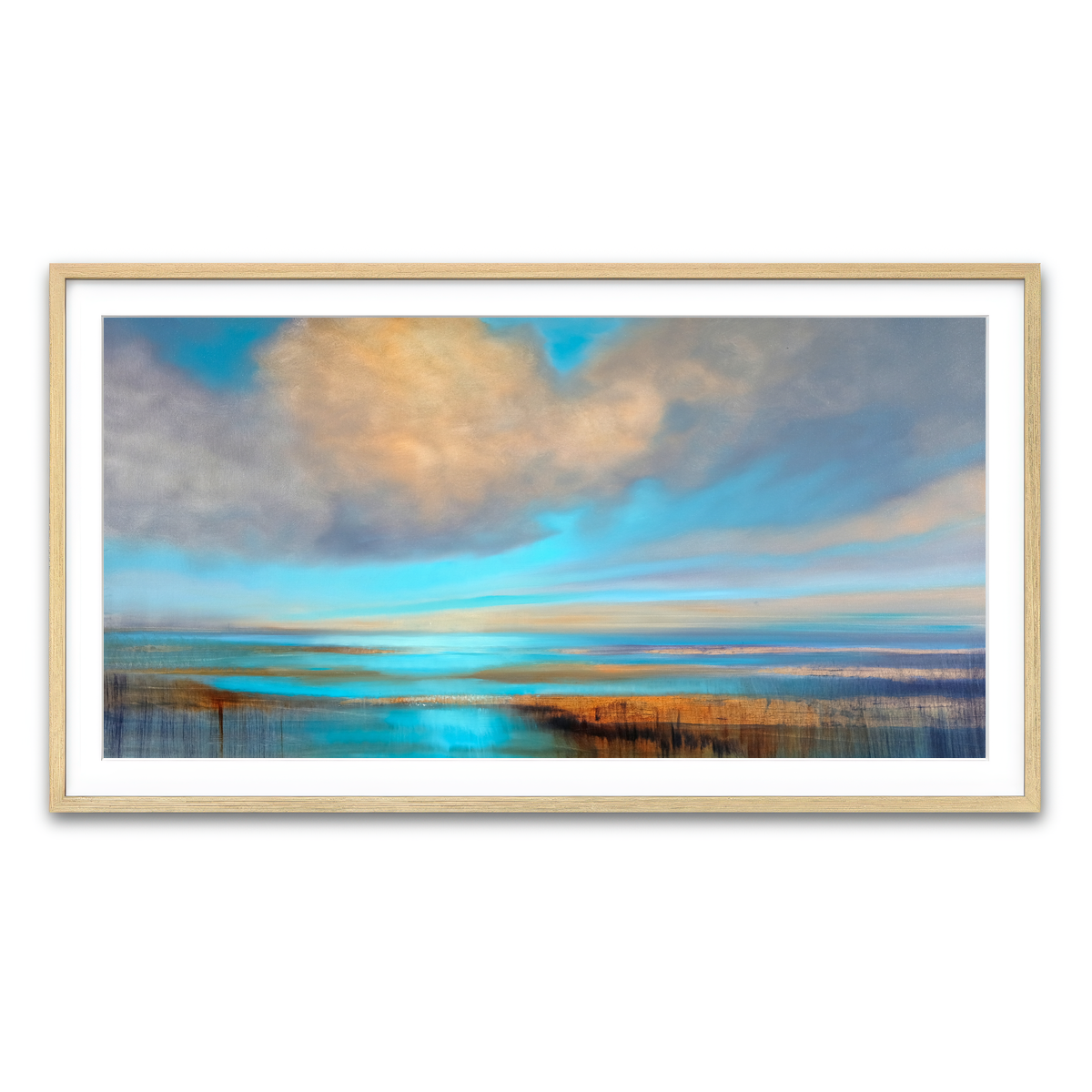 Framed Print 2x1 Natural
