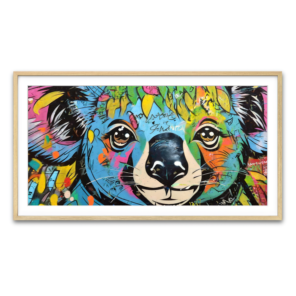 Framed Print 2x1 Natural