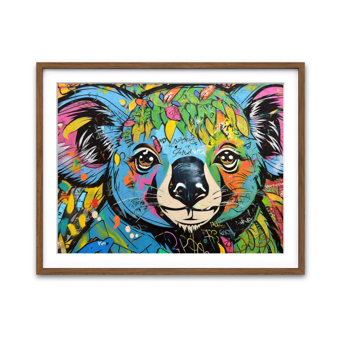 Framed Print 4x3 Walnut