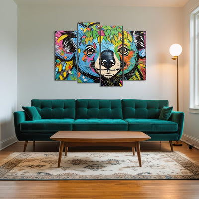 AUTO-MOCKUP ROOM | koala graffiti