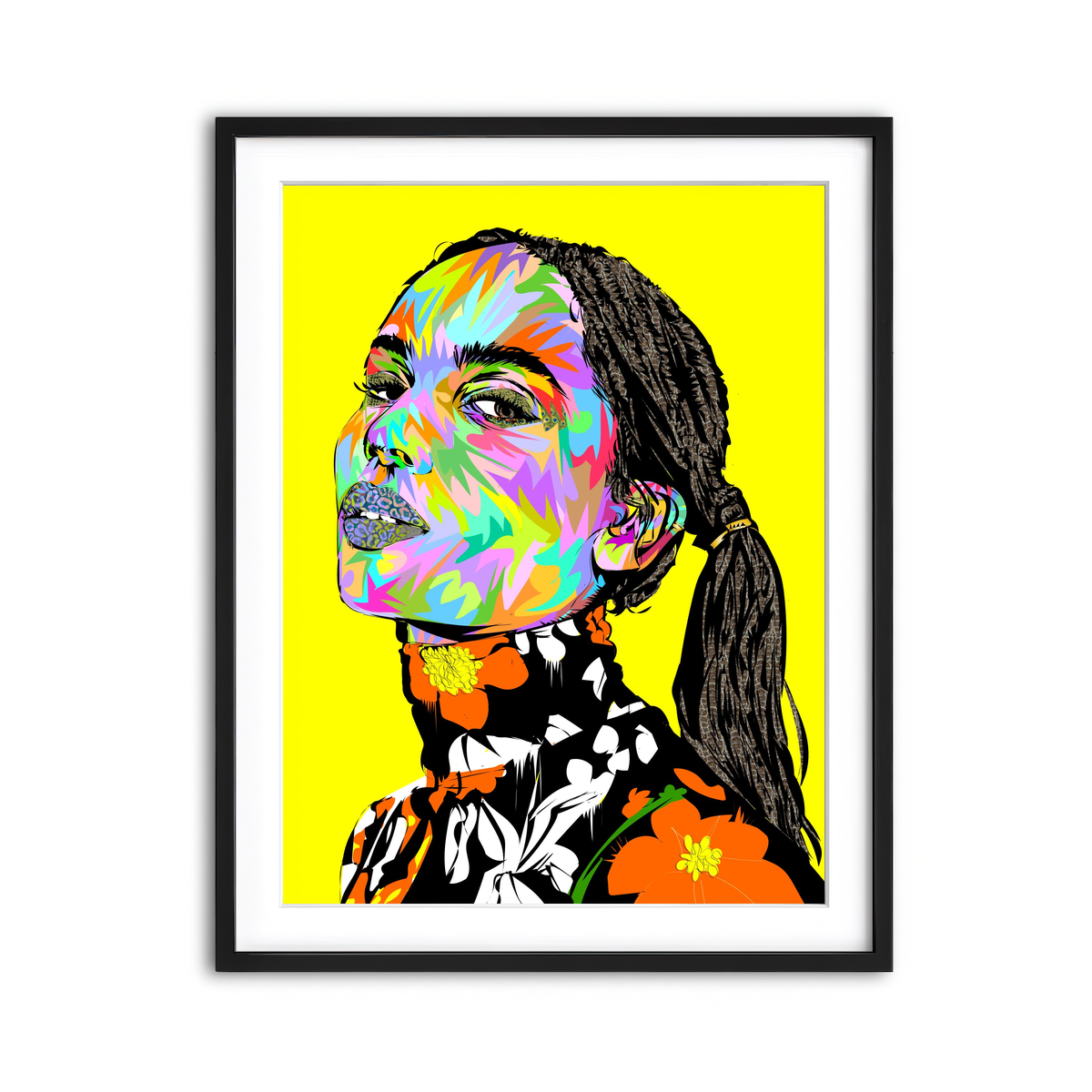 Framed Print 3x4 Black