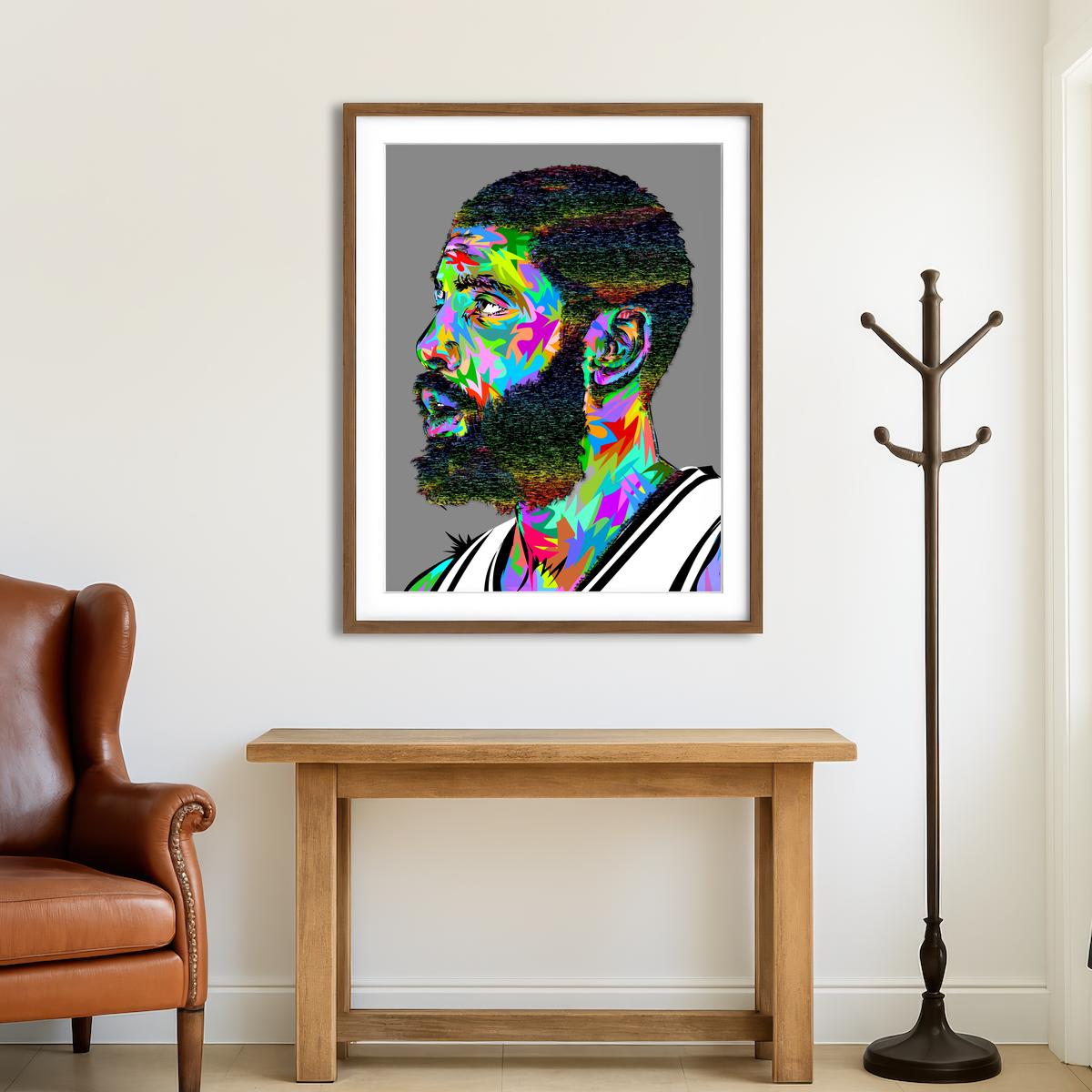 AUTO-MOCKUP ROOM | Kyrie Wall Art