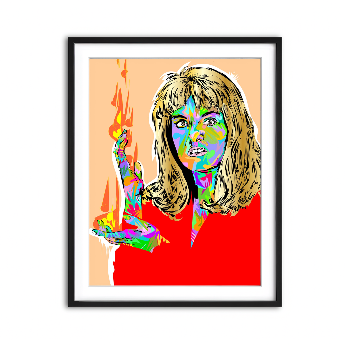 Framed Print 3x4 Black