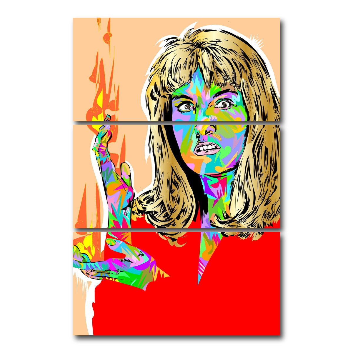 AUTO-MOCKUP WHITE | lara palmer | 3 Piece | Gallery Wrap Canvas | group=12x24_stacked