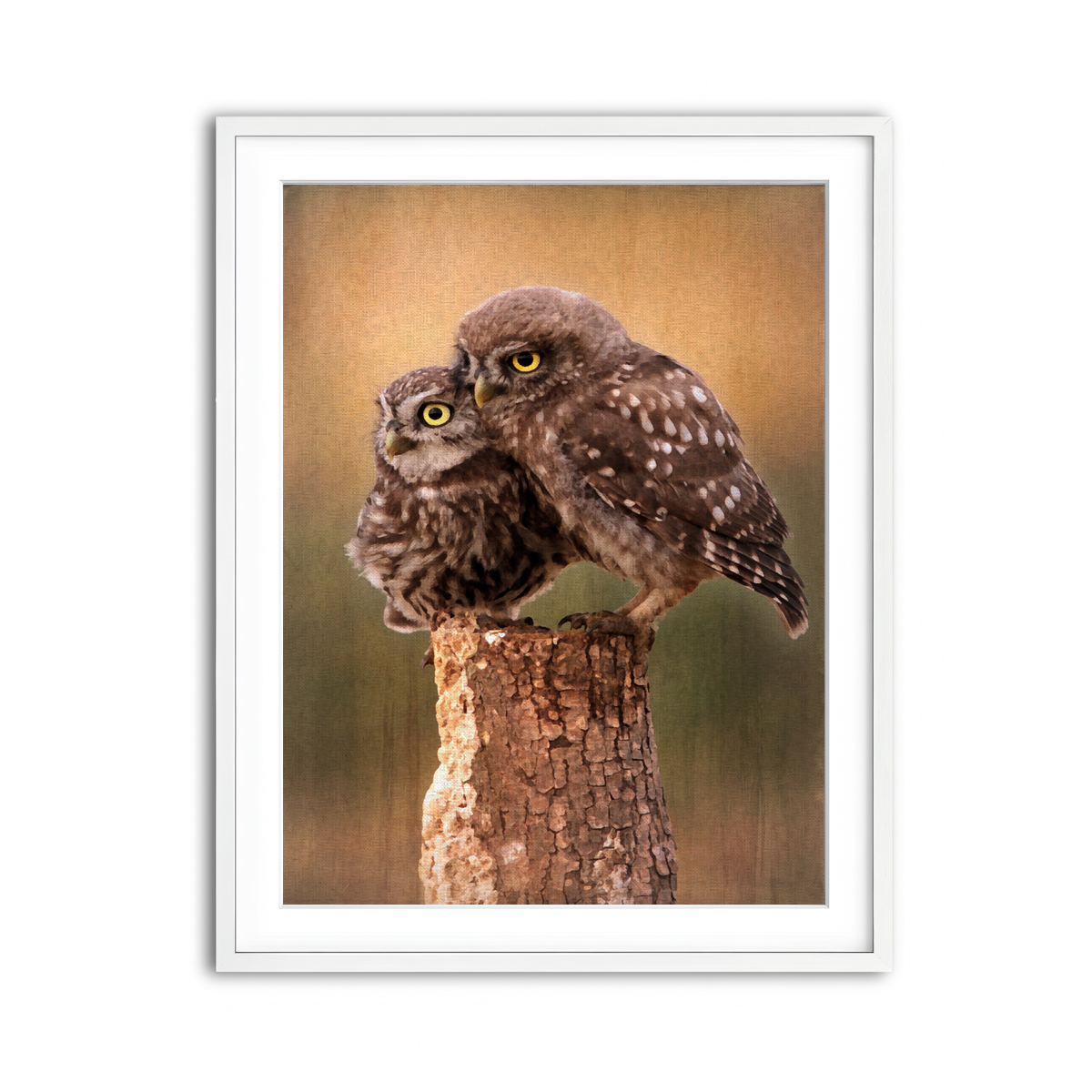 Framed Print 3x4 White