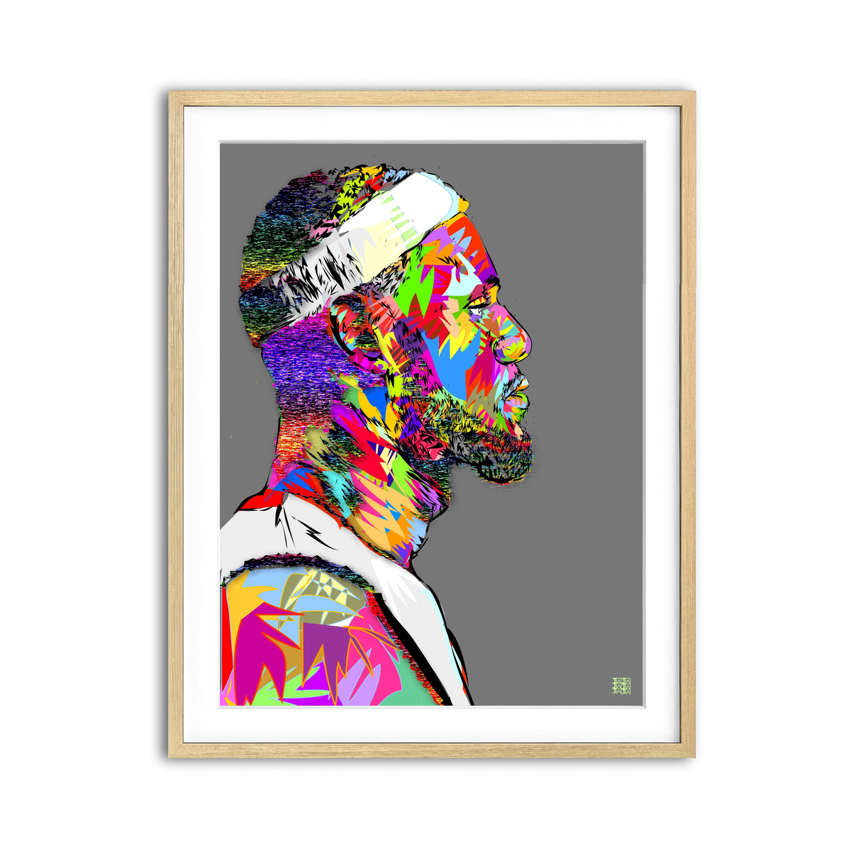 Framed Print 3x4 Natural