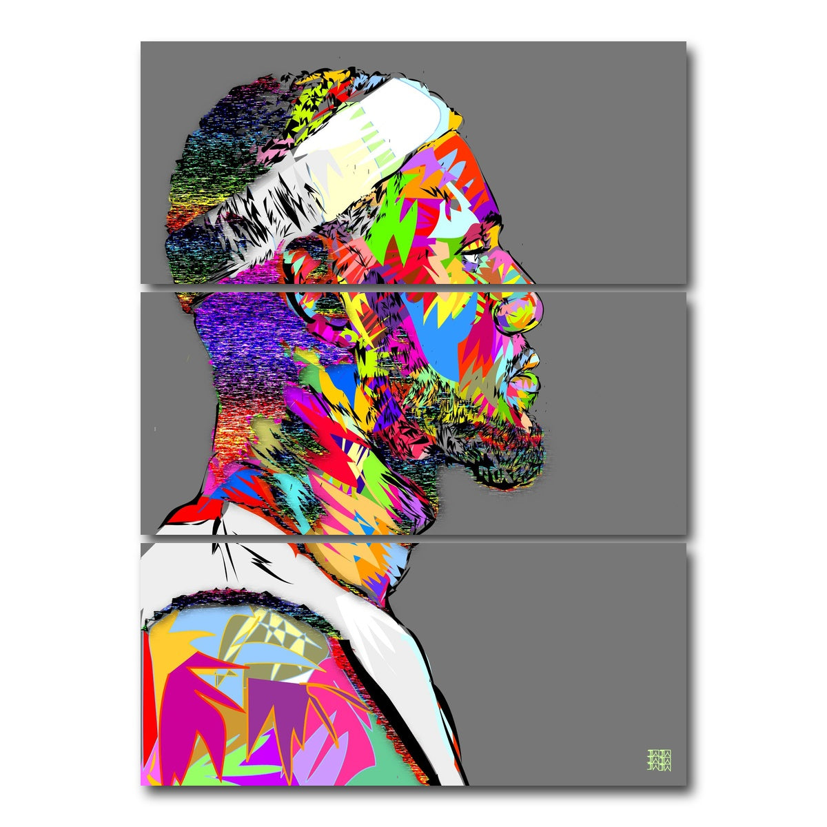 AUTO-MOCKUP WHITE | lebreezy | 3 Piece | Gallery Wrap Canvas | group=8x18_stacked