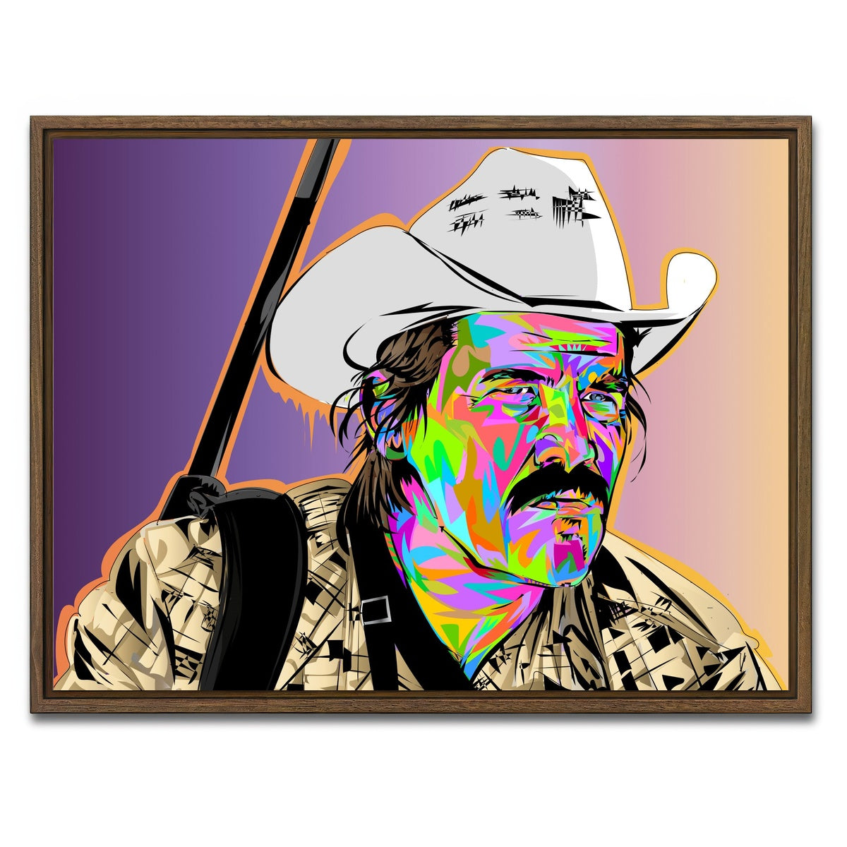 AUTO-MOCKUP WHITE | lewellyne | 1 Piece | Walnut Framed Canvas | group=4x3