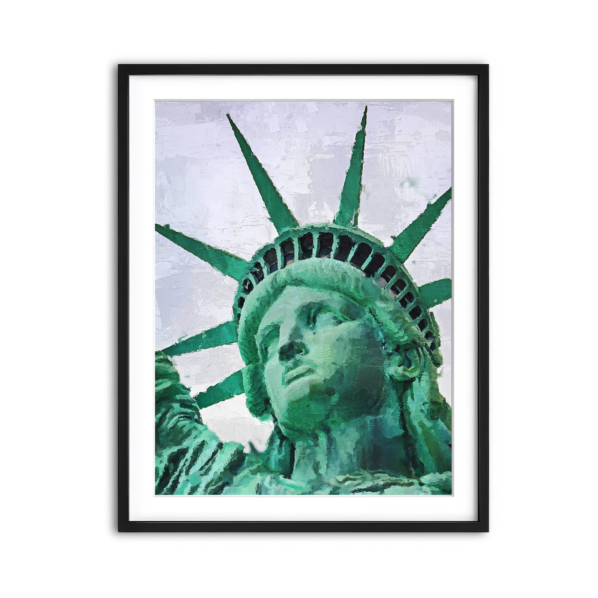 Framed Print 3x4 Black