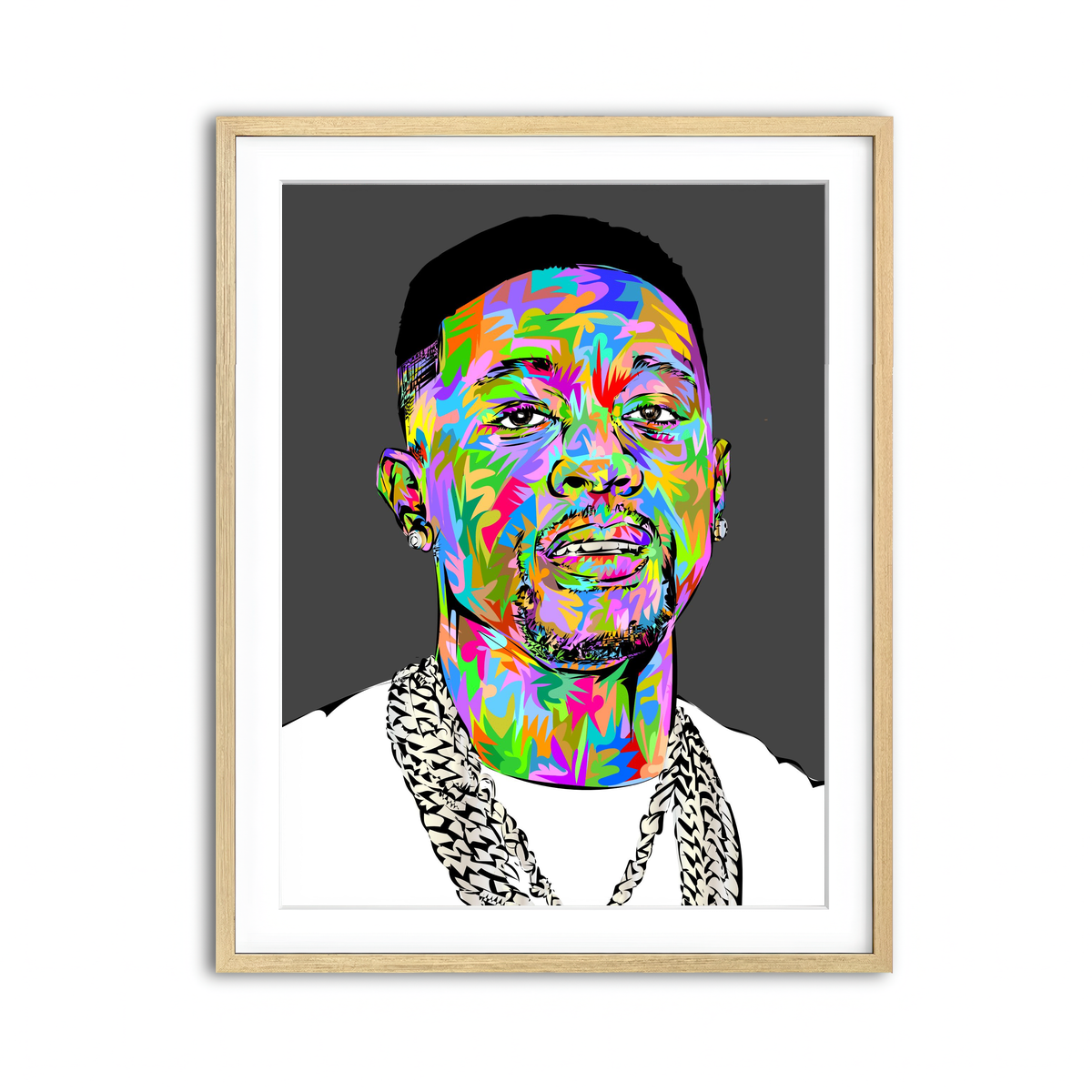 Framed Print 3x4 Natural