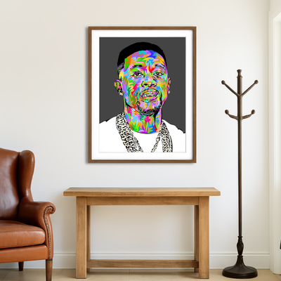 AUTO-MOCKUP ROOM | Lil Boosey Wall Art