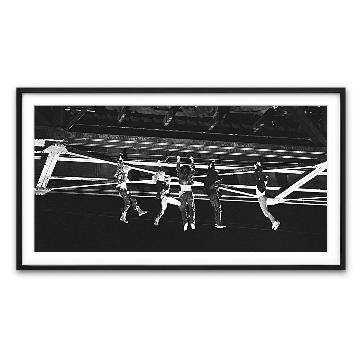 Framed Print 2x1 Black