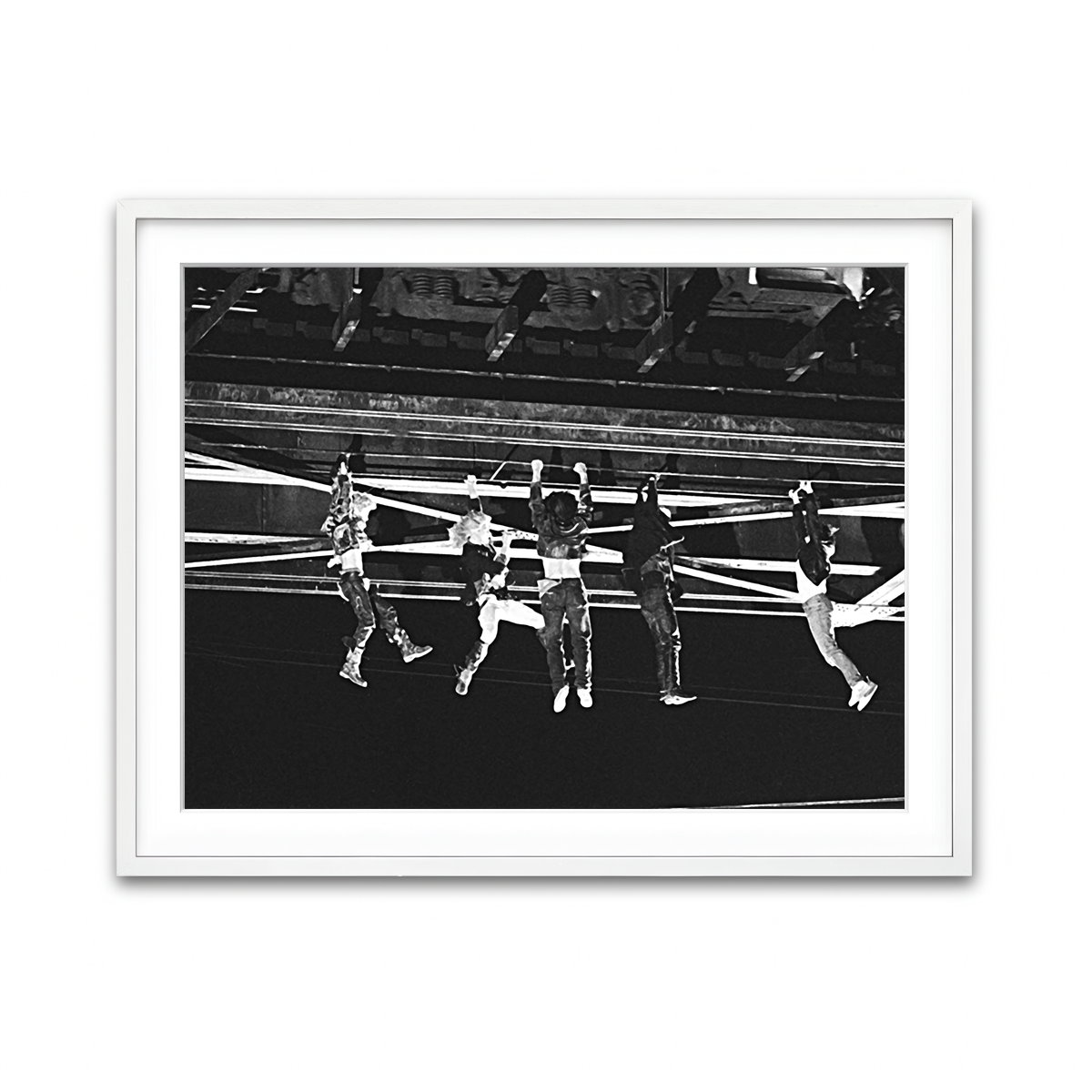 Framed Print 4x3 White
