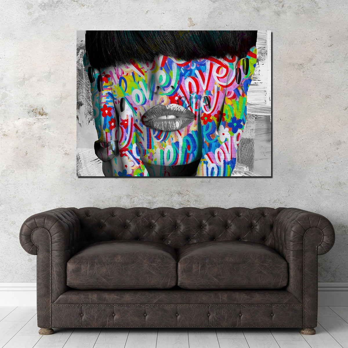 Love Love Love Wall Art