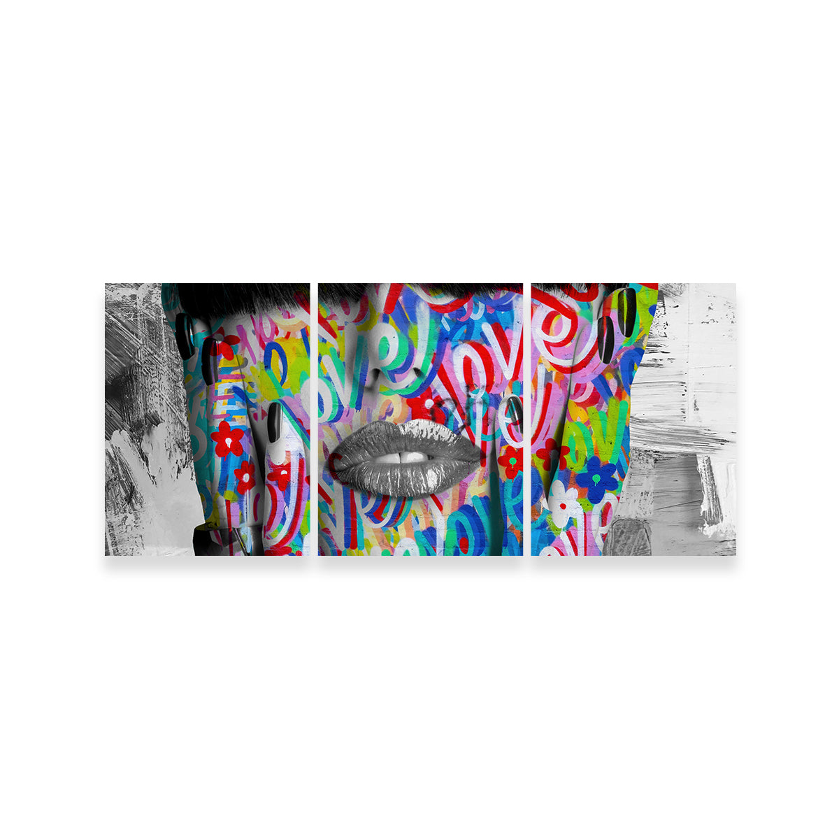 Love Love Love Wall Art