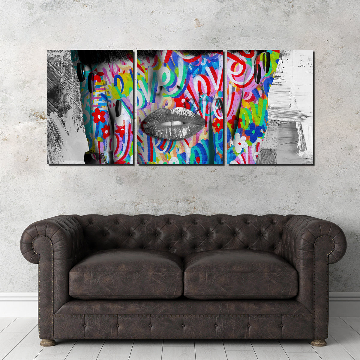 Love Love Love Wall Art