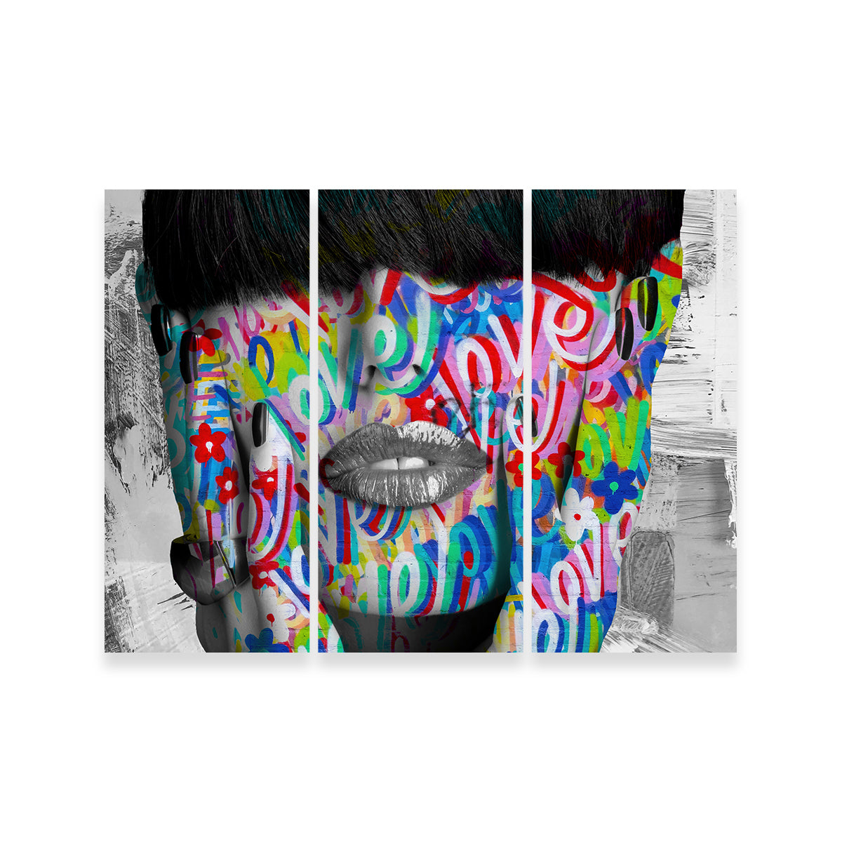 Love Love Love Wall Art