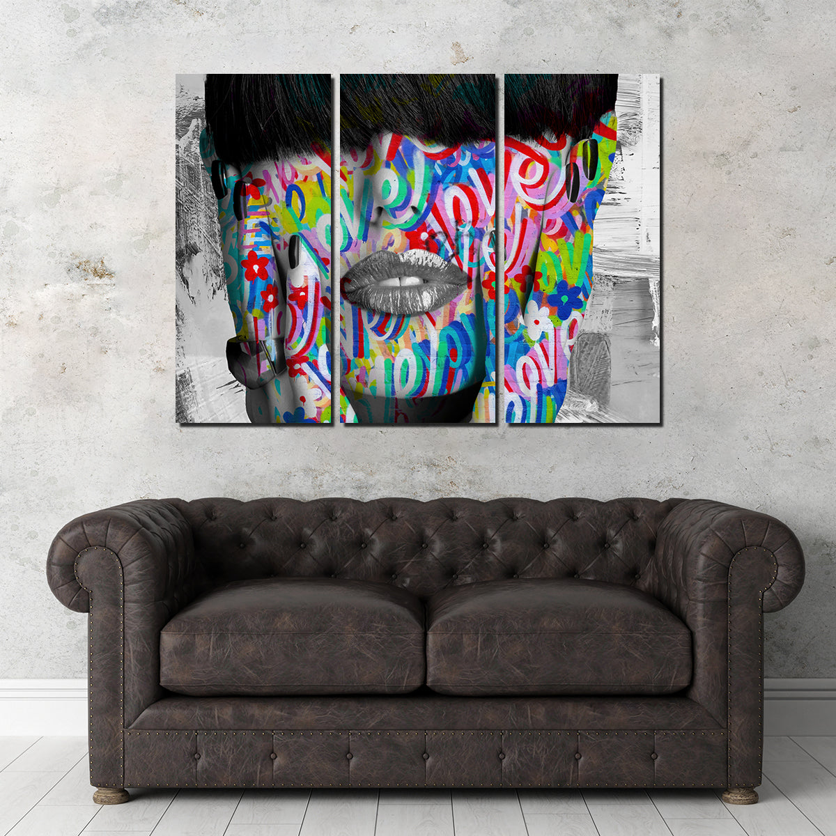 Love Love Love Wall Art