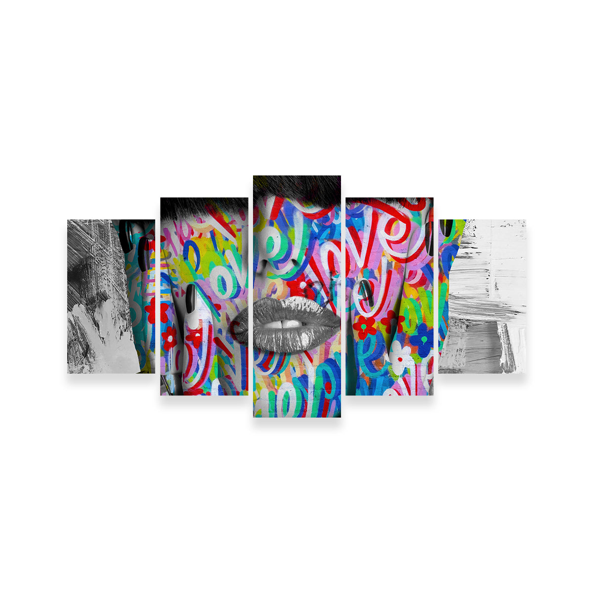 Love Love Love Wall Art