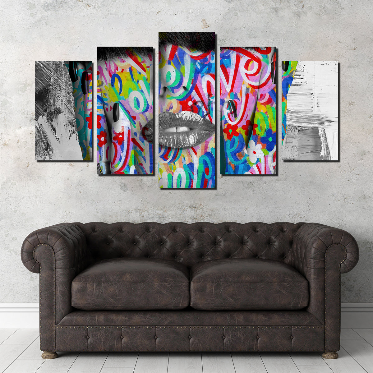 Love Love Love Wall Art