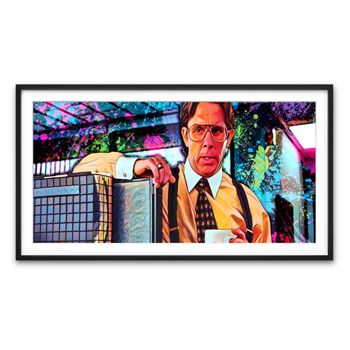 Framed Print 2x1 Black