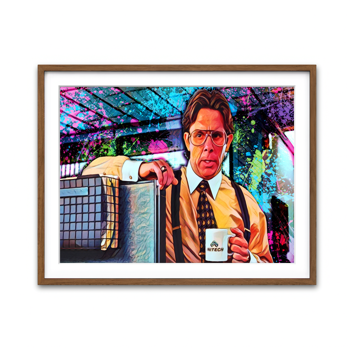 Framed Print 4x3 Walnut