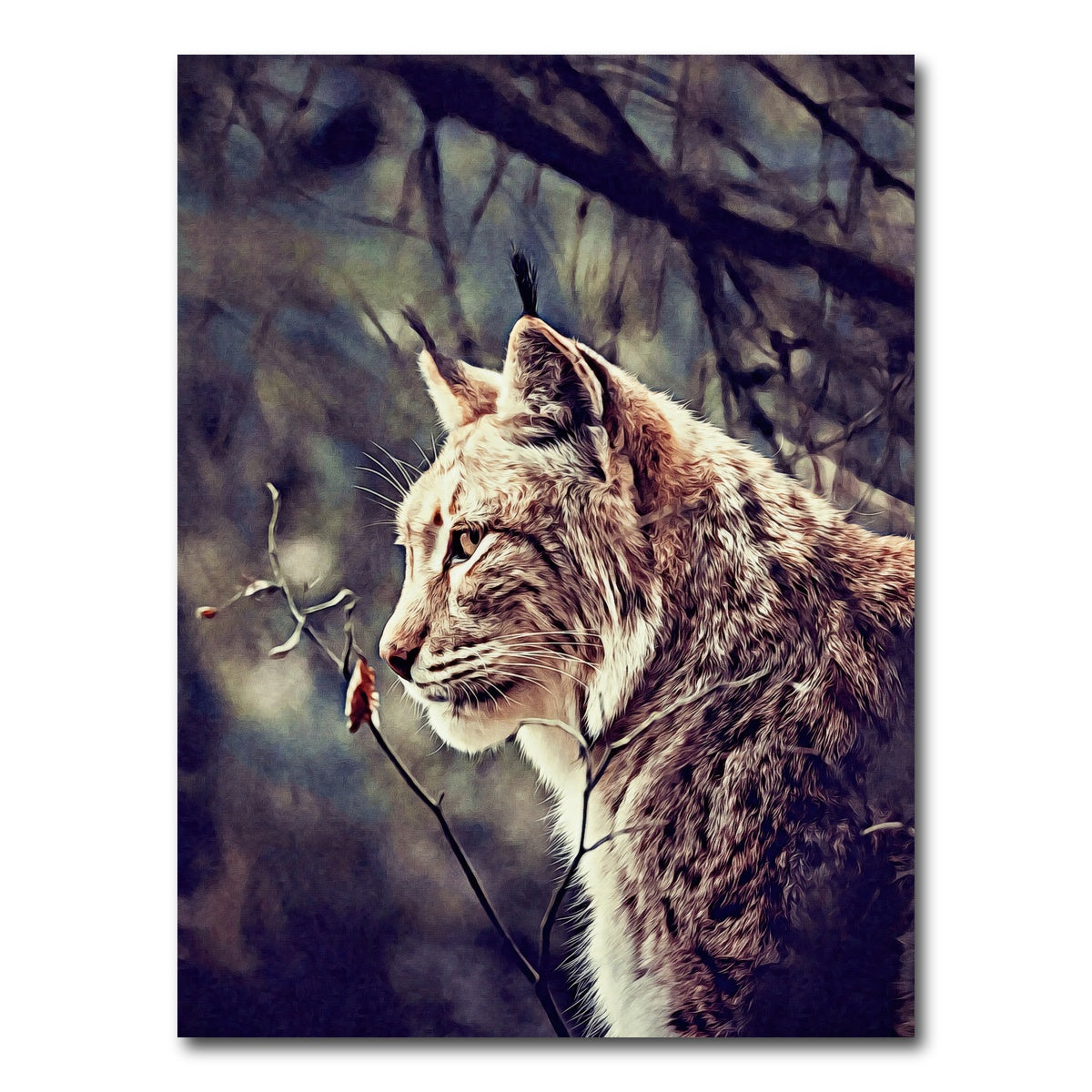 AUTO-MOCKUP WHITE | lynx | 1 Piece | Gallery Wrap Canvas | group=3x4