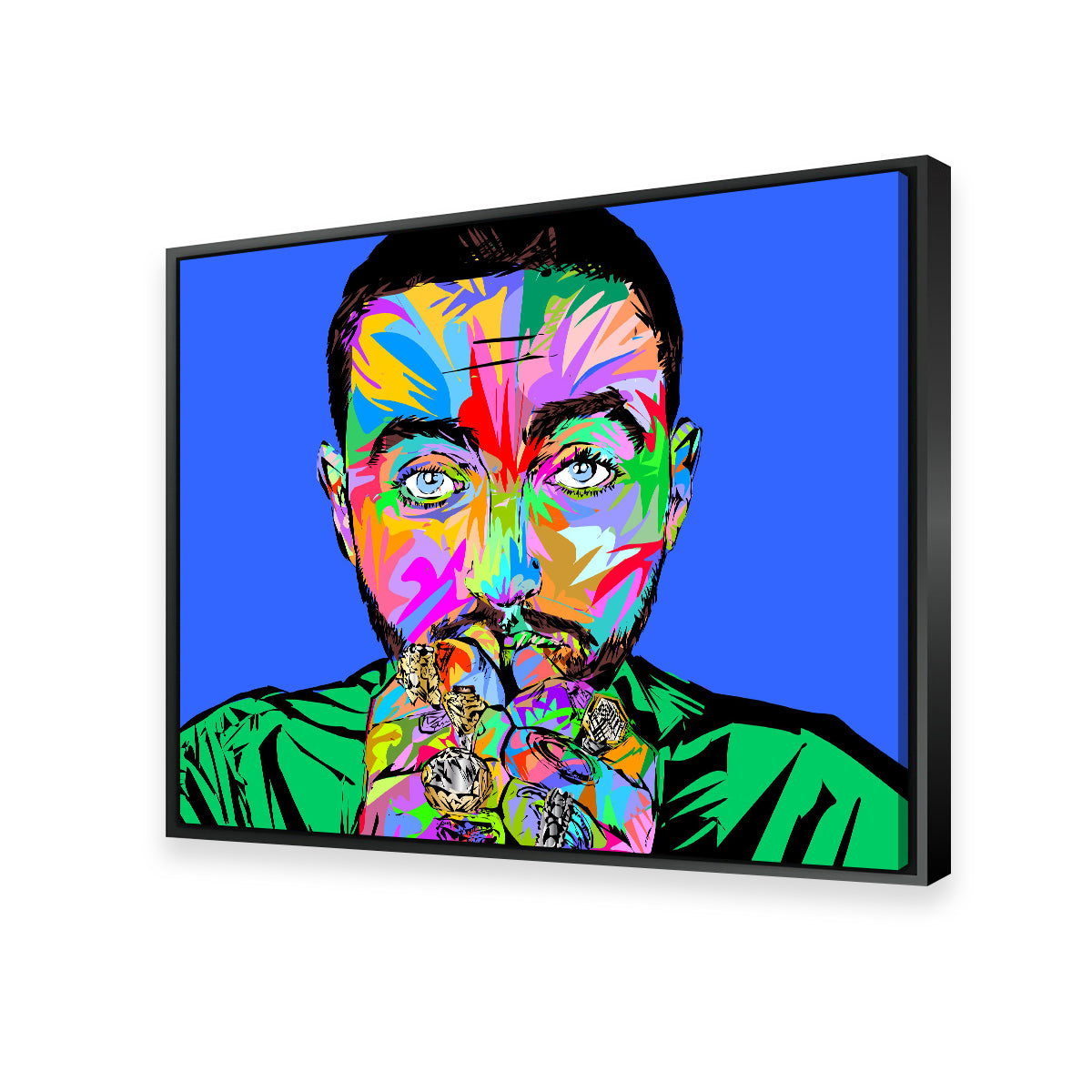 Macmiller Blue Wall Art