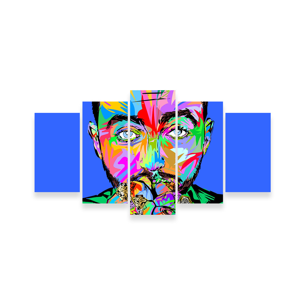 Macmiller Blue Wall Art