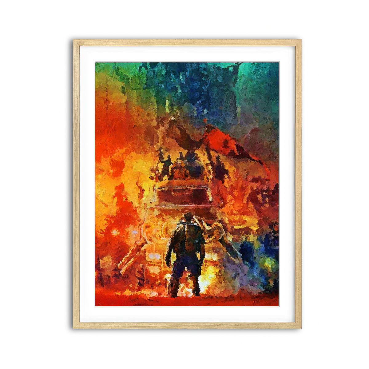 Framed Print 3x4 Natural