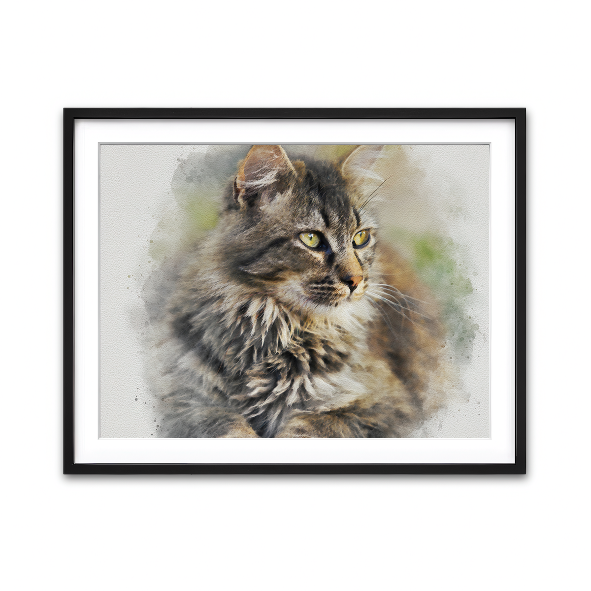 Framed Print 4x3 Black