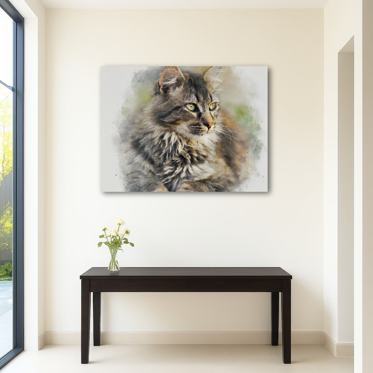 AUTO-MOCKUP ROOM | maine coon cat