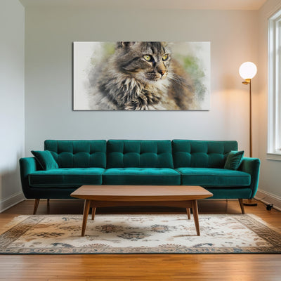 AUTO-MOCKUP ROOM | maine coon cat