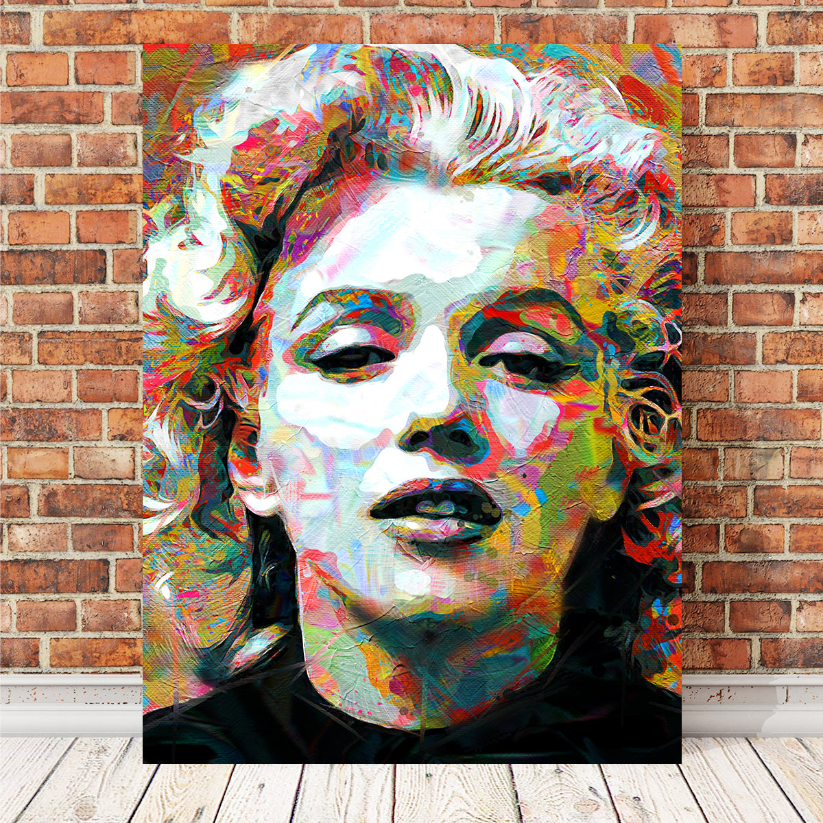 Marilyn Paint Wall Art