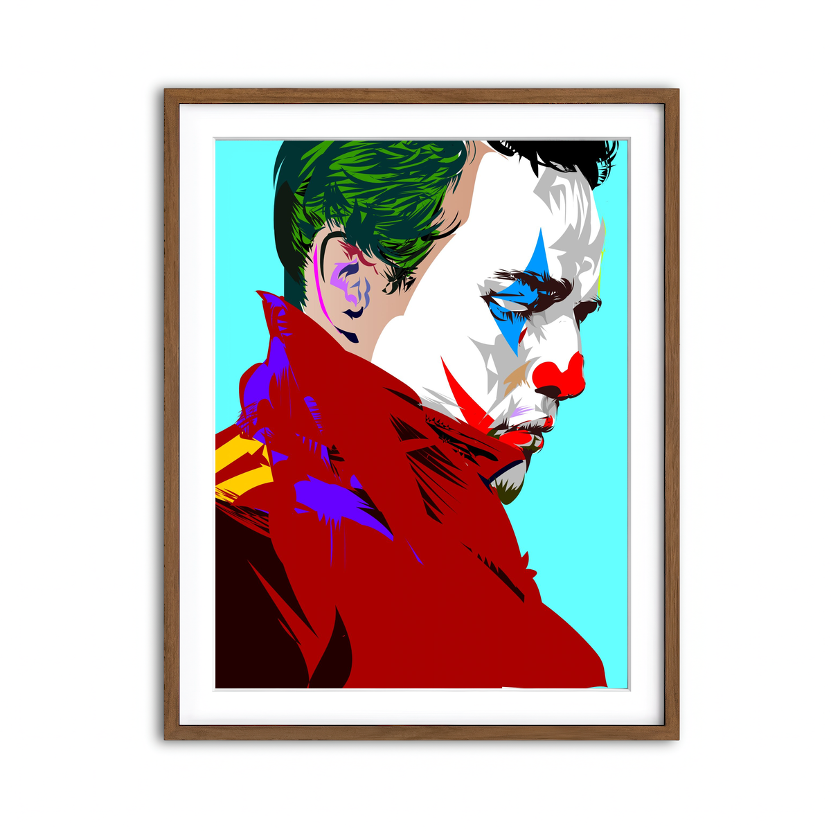 Framed Print 3x4 Walnut