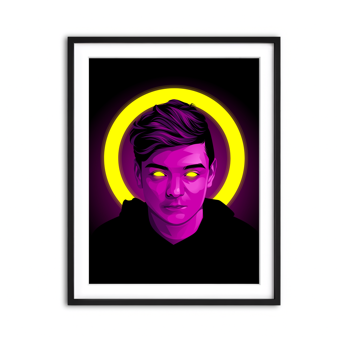 Framed Print 3x4 Black